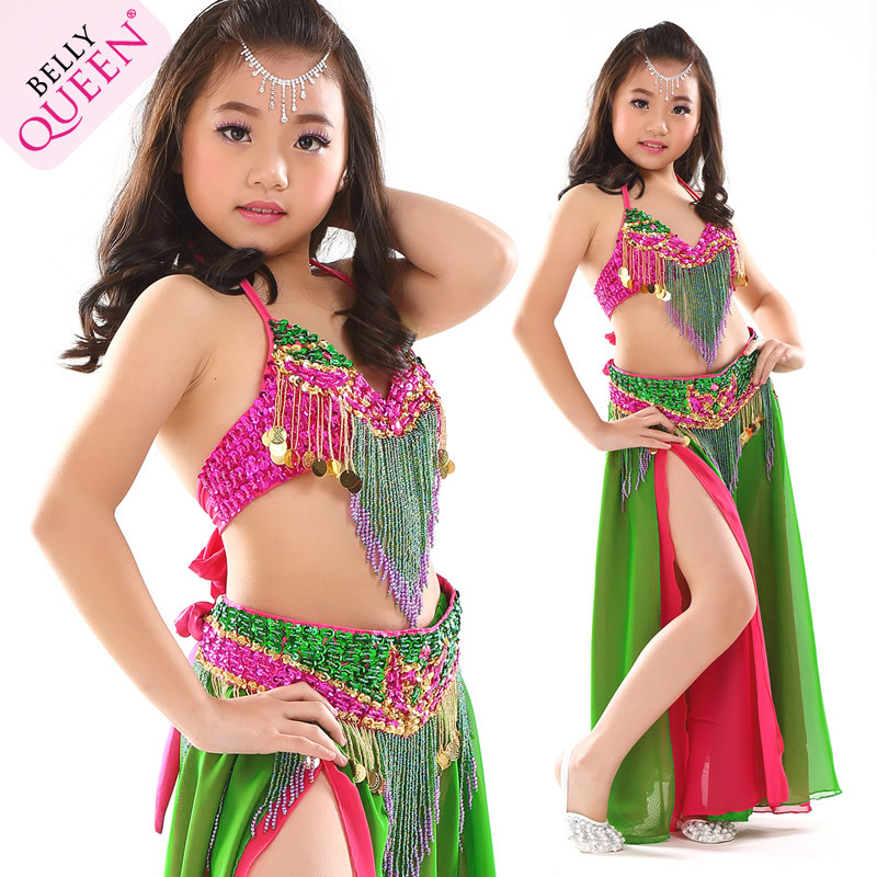 Dancewear Polyester Belly Dance Costumes For Kids Dancewear Polyester Belly Dance Costumes For Kids