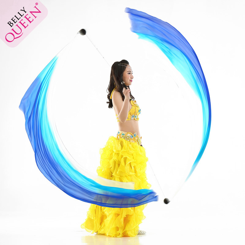 Belly Dance Poi Veil For Ladies (Silk) 2 pieces Belly Dance Poi Veil For Ladies (Silk) 2 pieces