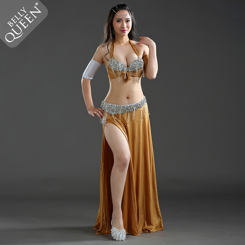 Dancewear Polyester Belly Dance Performance Costumes For Ladies Dancewear Polyester Belly Dance Performance Costumes For Ladies