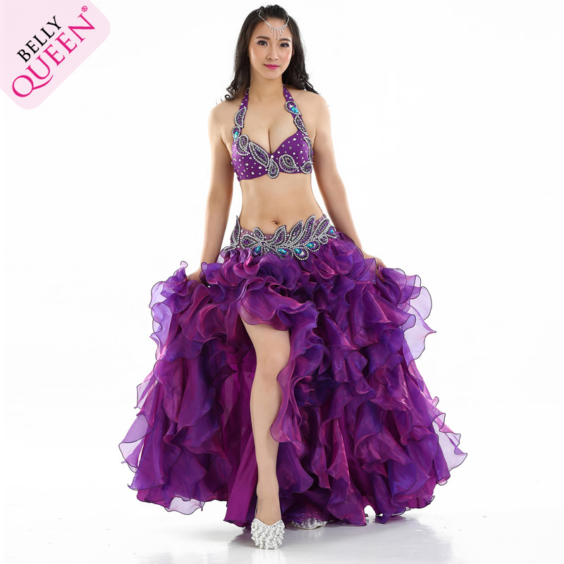 Dancewear Polyester Belly Dance Performance Costumes For Ladies Dancewear Polyester Belly Dance Performance Costumes For Ladies