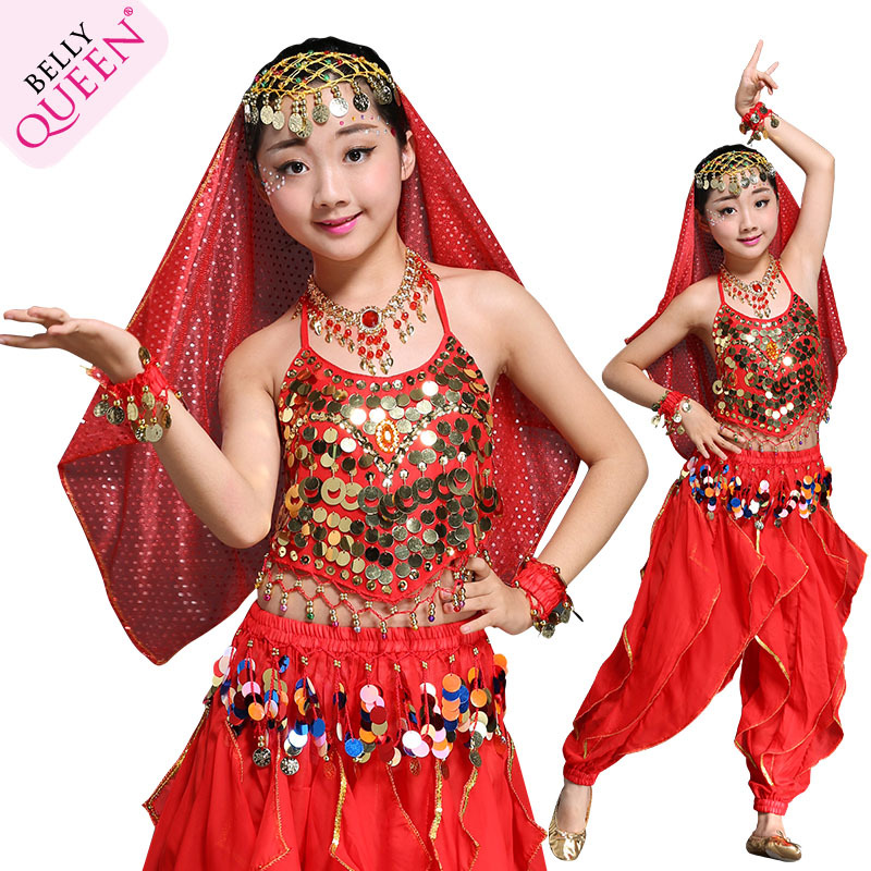 Dancewear Polyester Belly Dance Costumes For Children Dancewear Polyester Belly Dance Costumes For Children