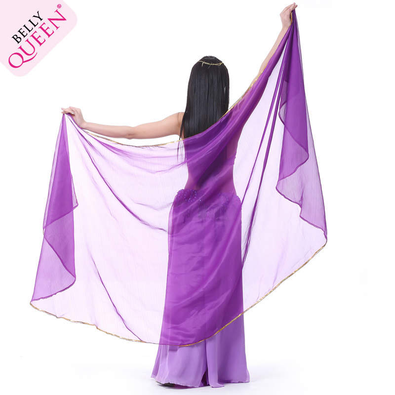 Dancewear Chiffon Belly Dance Veil For Women 250 cm*120cm Dancewear Chiffon Belly Dance Veil For Women 250 cm*120cm