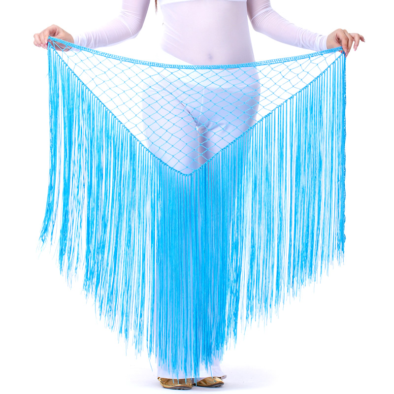 Dancewear Polyester Belly Dance Performance Triangle Hip Scarf For Ladies Dancewear Polyester Belly Dance Performance Triangle Hip Scarf For Ladies