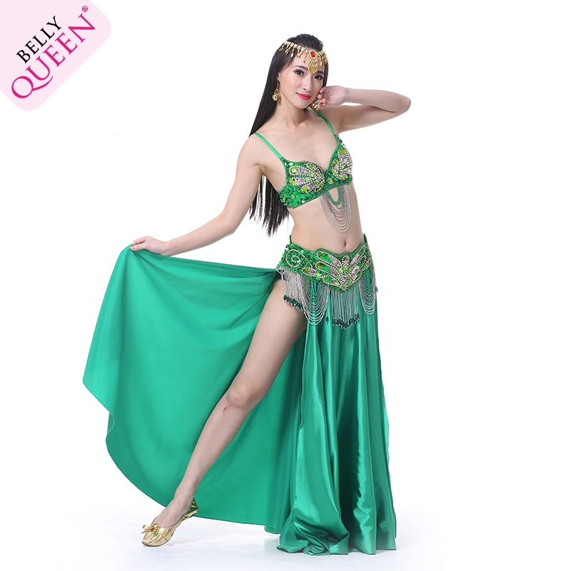 3 Pieces Dancewear Polyester Belly Dance Performance Costumes For Women 3 Pieces Dancewear Polyester Belly Dance Performance Costumes For Women