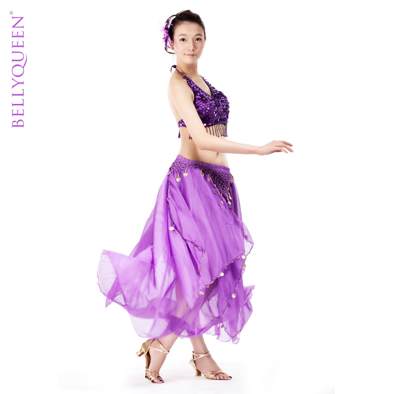 Performance Chiffon Belly Dance Skirt For Ladies More Colors Performance Chiffon Belly Dance Skirt For Ladies More Colors