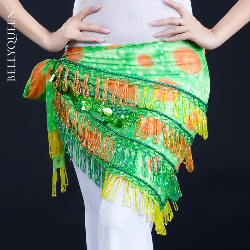 Dancewear Polyester Belly Dance Performance Hip Scarf For Ladies Dancewear Polyester Belly Dance Performance Hip Scarf For Ladies