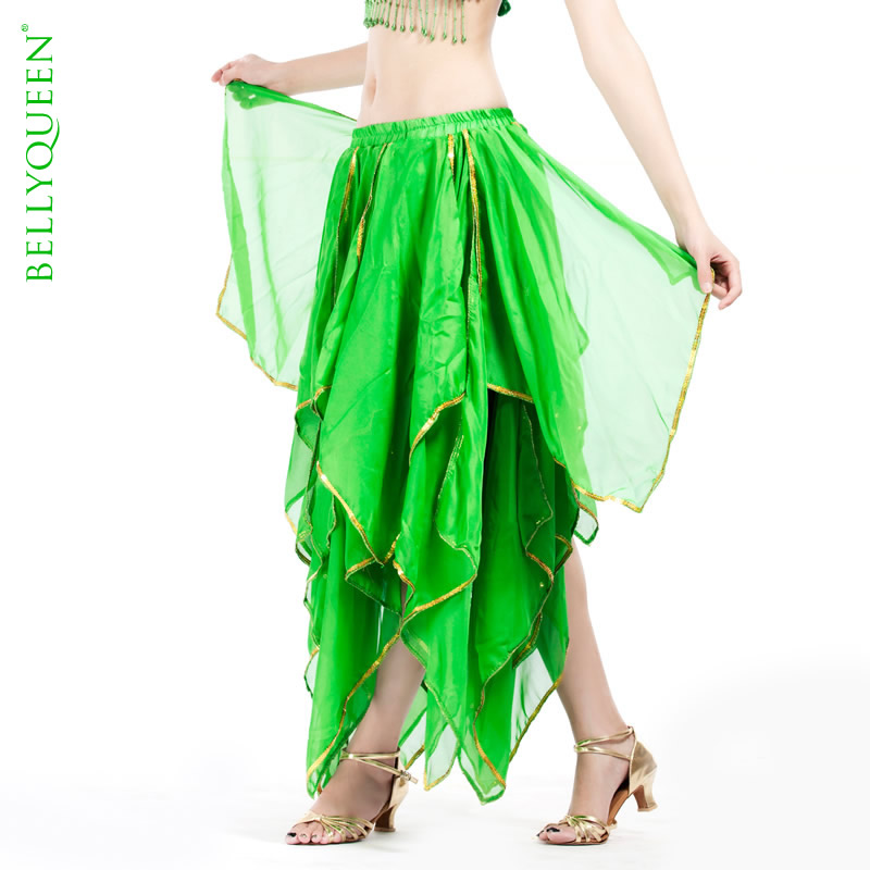 Performance Chiffon Belly Dance Skirt For Ladies More Colors Performance Chiffon Belly Dance Skirt For Ladies More Colors