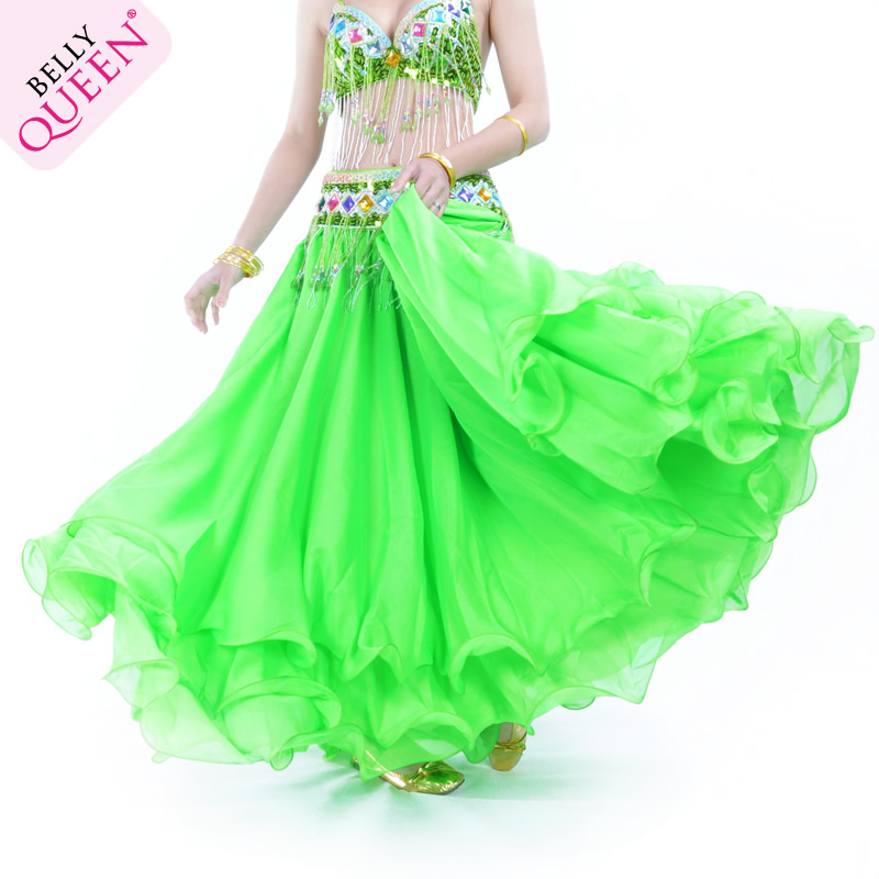 Performance Three Layer Chiffon Belly Dance Skirt Performance Three Layer Chiffon Belly Dance Skirt