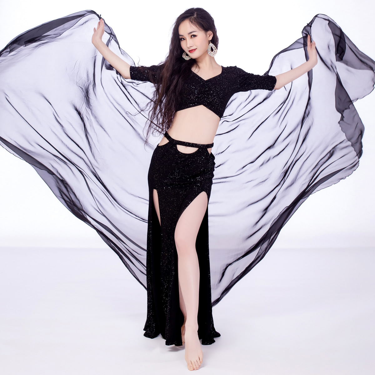 Belly Dance Oriental Troupe costumes S M L 5055 Belly Dance Oriental Troupe costumes S M L 5055